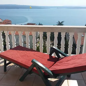 Approx 100M To Sea Apartments Miramare With Panoramic Sea View Close Sandy Beach Crikvenica Apartment